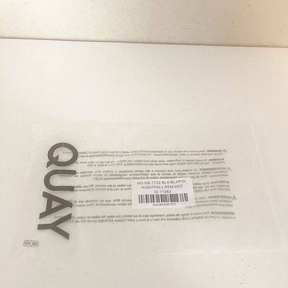 Quay Australia Black Gradient Sunglasses - Picture 11 of 15